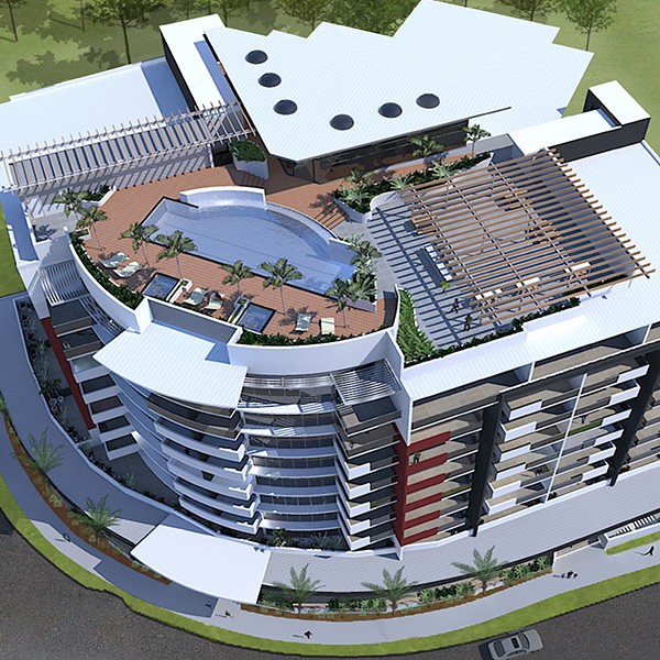 Rooftop Entertainment Area