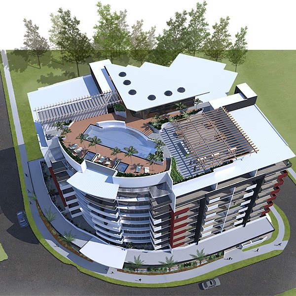 Rooftop Entertainment Area